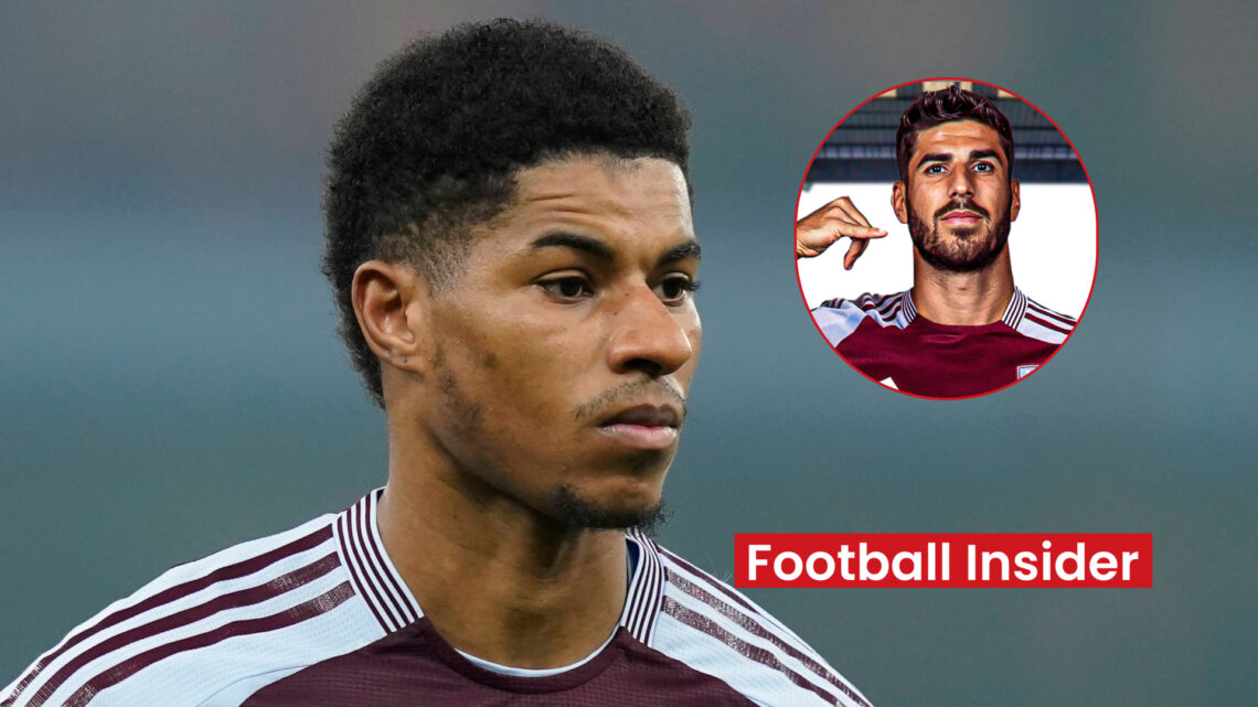 Marcus Rashford Aston Villa Marco Asensio