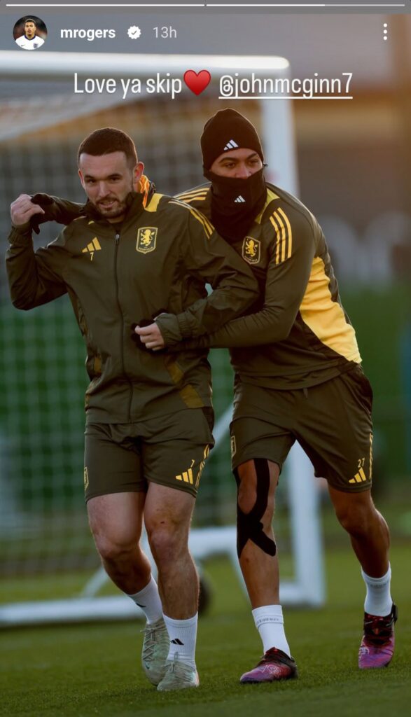 Aston Villa Morgan Rogers John McGinn