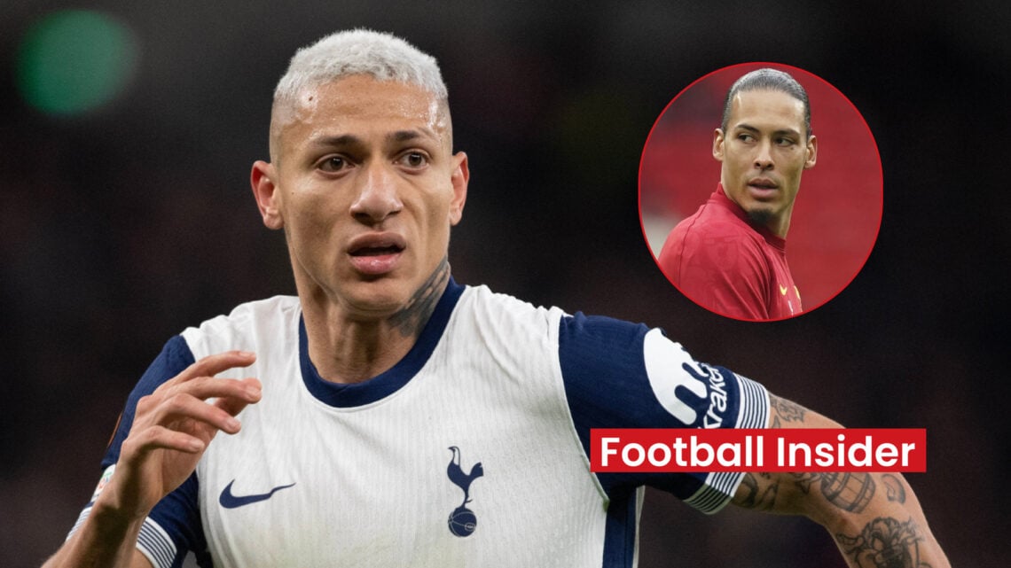RIcharlison Tottenham Virgil van Dijk Liverpool