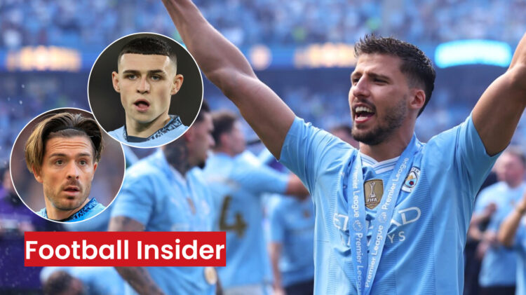 Ruben Dias, Jack Grealish, Phil Foden, Man City