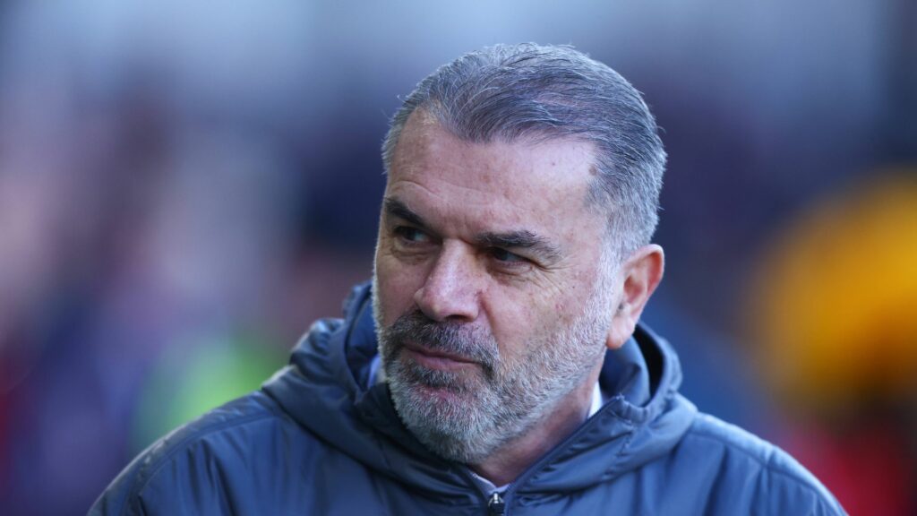 Tottenham manager Ange Postecoglou