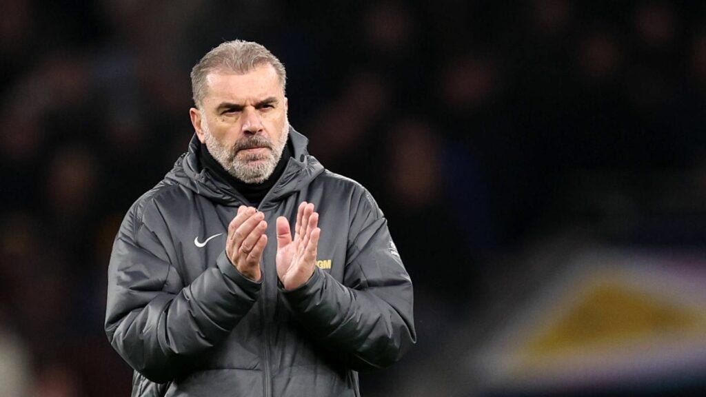 Tottenham manager Ange Postecoglou