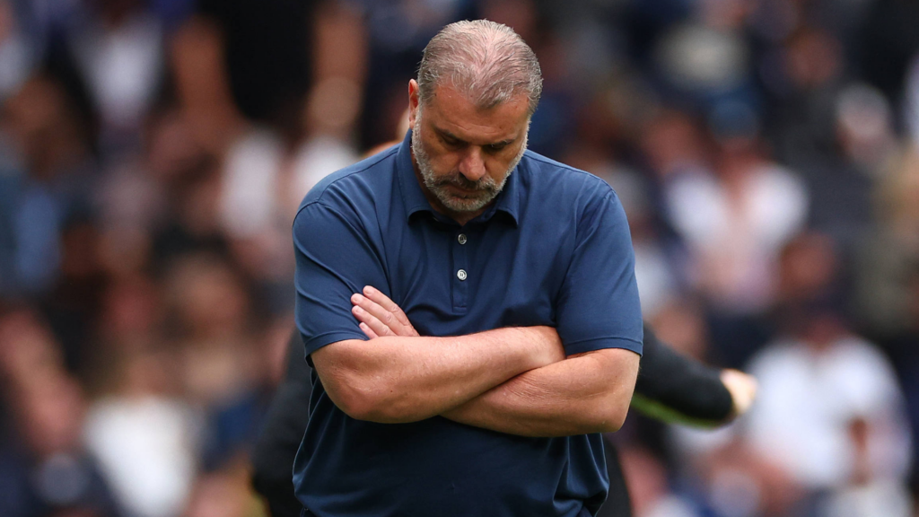 Tottenham manager Ange Postecoglou