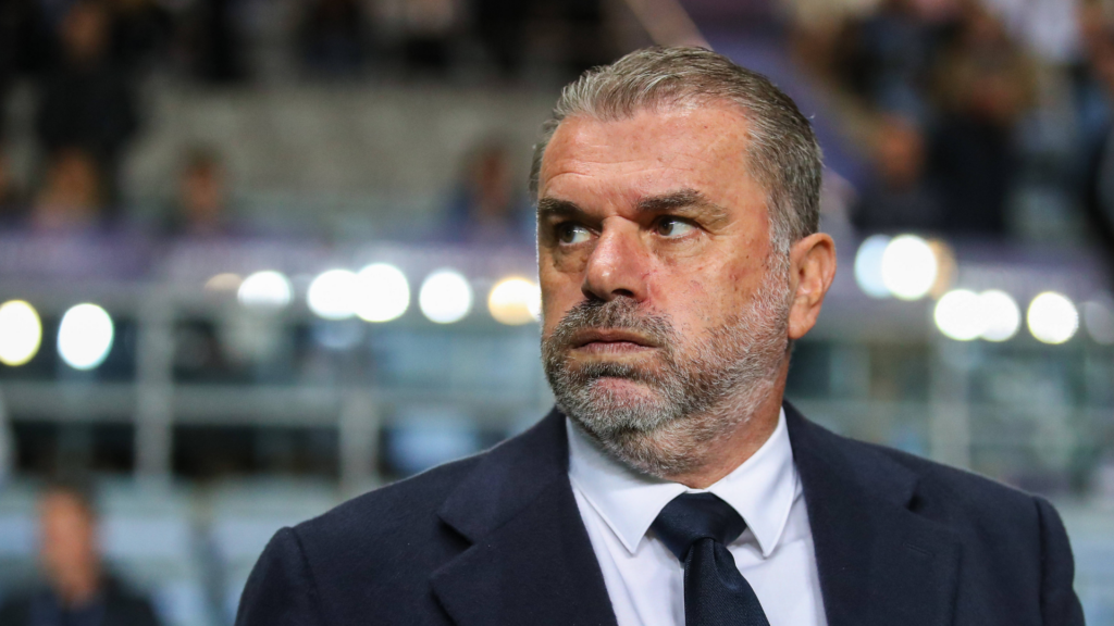 Tottenham manager Ange Postecoglou
