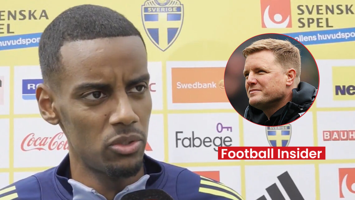Alexander Isak, Eddie Howe, Newcastle