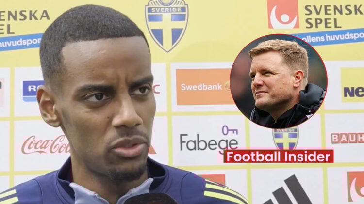Alexander Isak, Eddie Howe, Newcastle