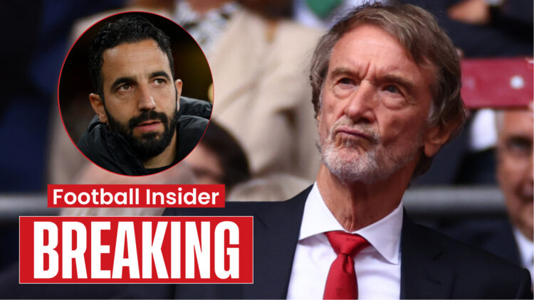 Man United manager Ruben Amorim and co-owner Jim Ratcliffe