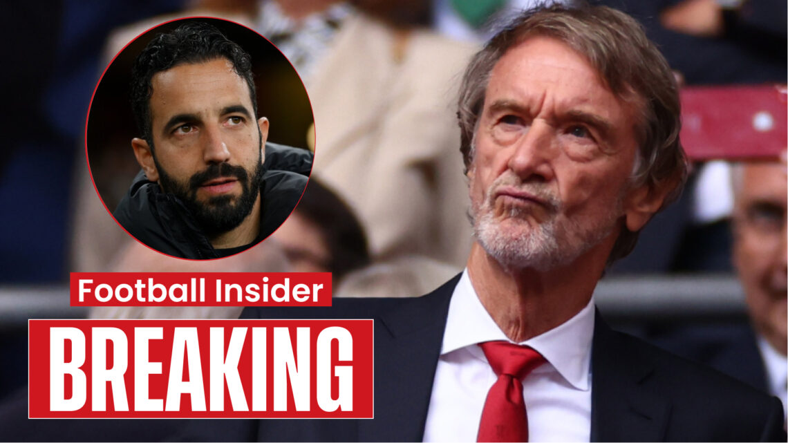 Man United co-owner Jim Ratcliffe and Ruben Amorim