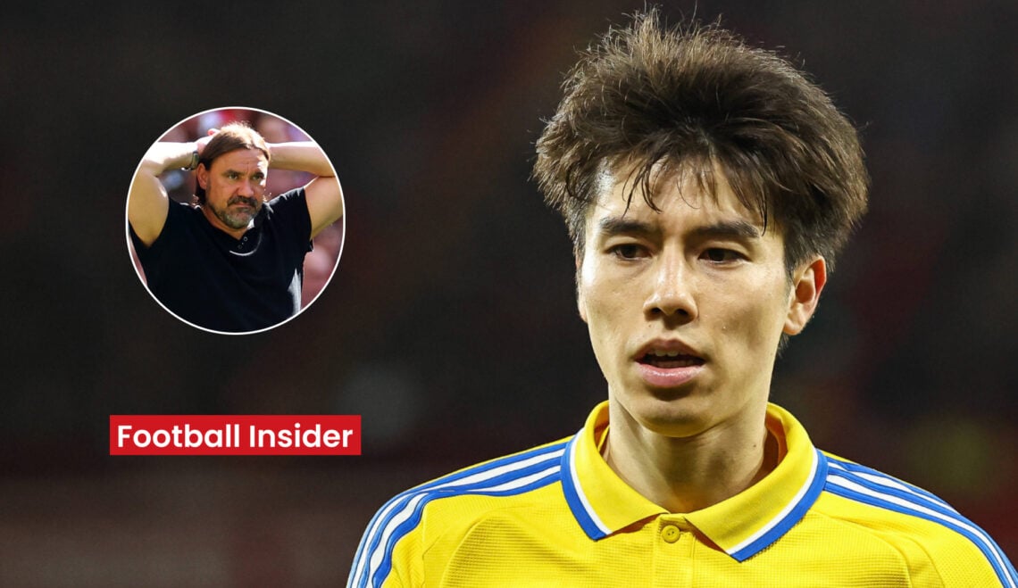 Ao Tanaka, Daniel Farke, Leeds