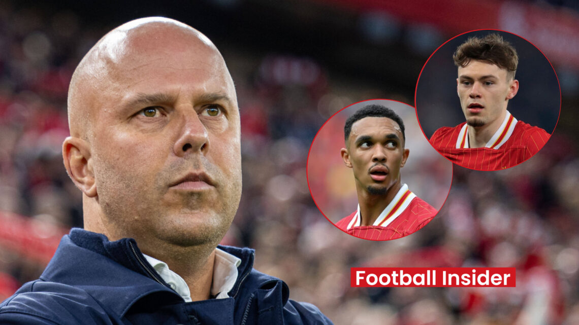 Arne Slot, Trent Alexander-Arnold, Conor Bradley, Liverpool