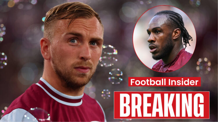 West Ham forwards Jarrod Bowen and Michail Antonio