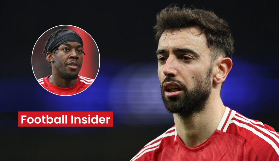 Bruno Fernandes, Anthony Elanga, Man United