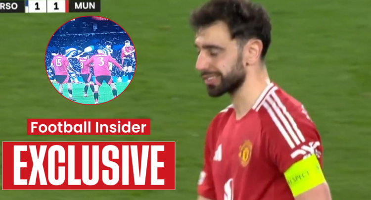 Bruno Fernandes concedes Man United penalty