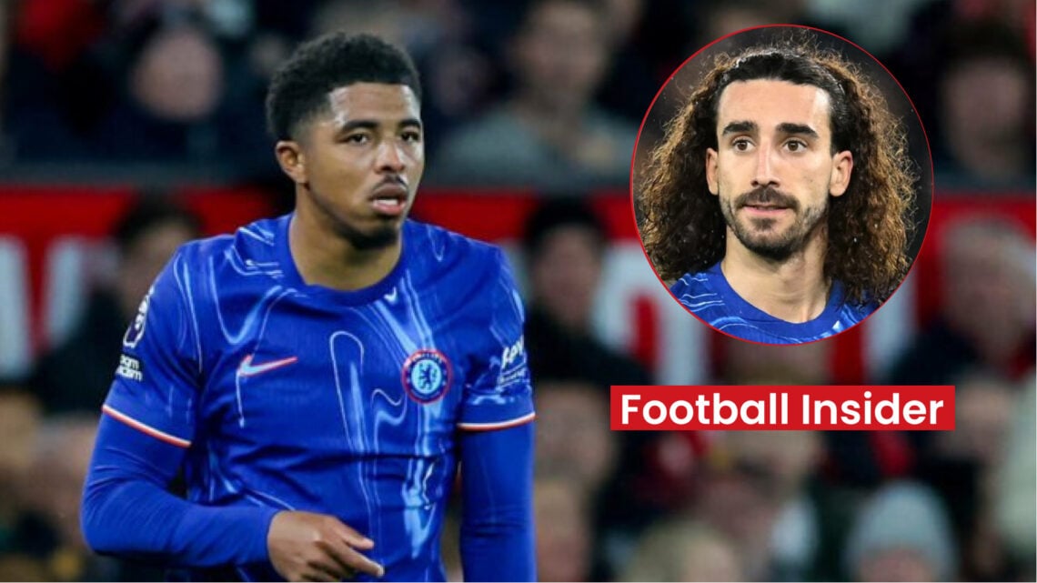Chelsea defenders Wesley Fofana and Marc Cucurella