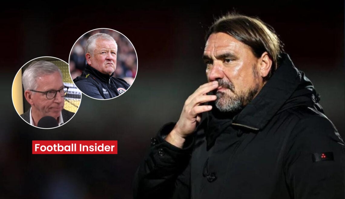 Daniel Farke, Chris Wilder, Alan Pardew, Leeds