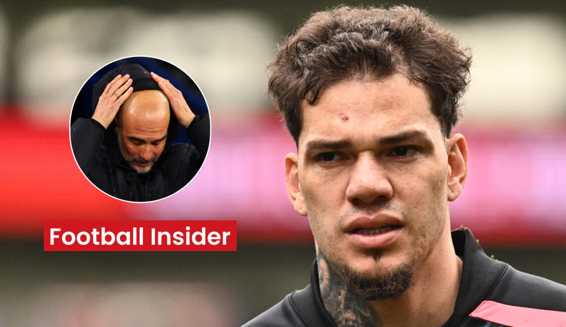 Ederson, Pep Guardiola, Man City