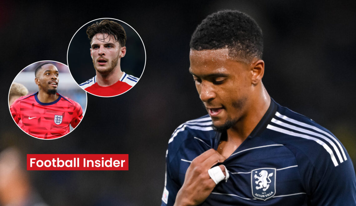 Ezri Konsa, Declan Rice, Ivan Toney, Aston Villa