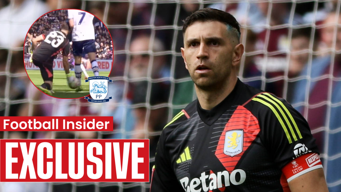 Emi Martnez Will Keane Aston Villa Preston NE