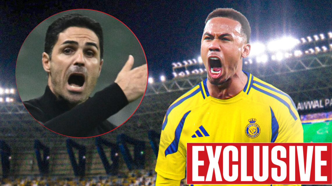 Mikel Arteta Gabriel Magalhaes Arsenal