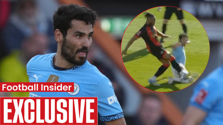 Ilkay Gundogan Antoine Semenyo Manchester City Bournemouth