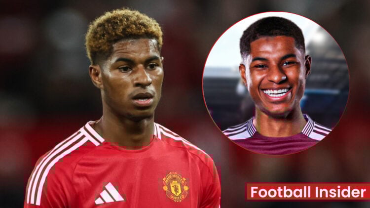 Marcus Rashford Aston Villa Manchester United