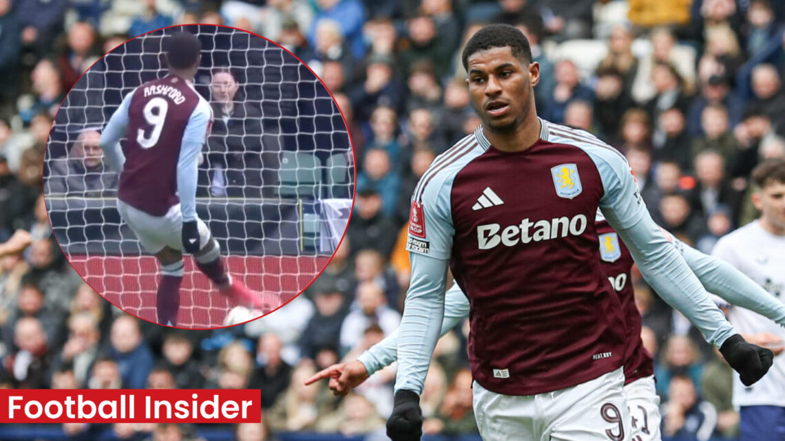 Marcus Rashford Aston Villa
