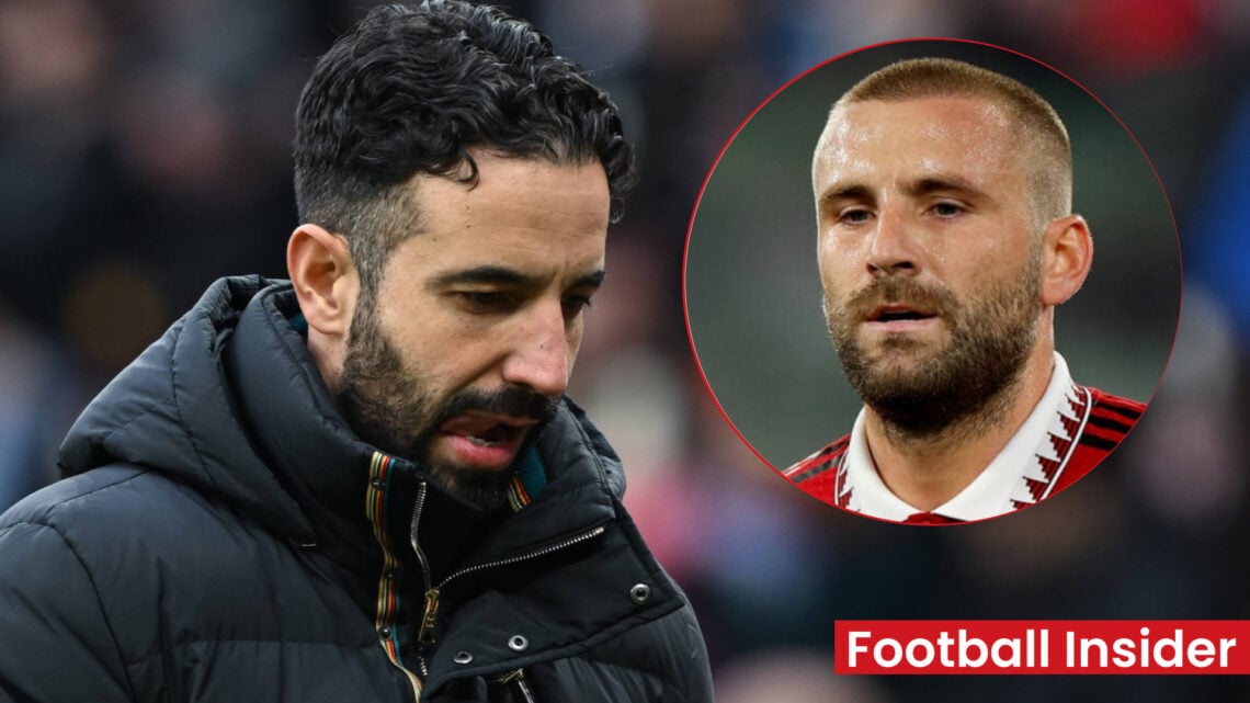 Ruben Amorim Luke Shaw Manchester United