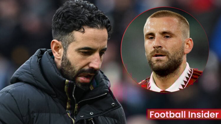 Ruben Amorim Luke Shaw Manchester United