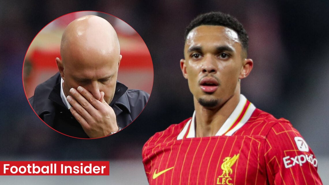 Arne Slot Trent Alexander-Arnold Liverpool