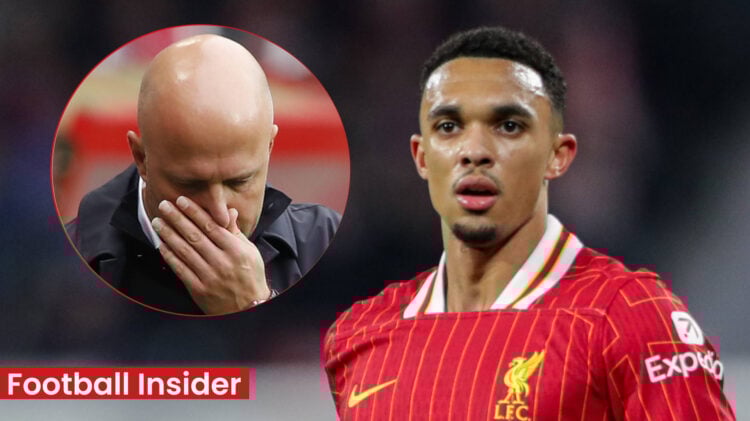 Arne Slot Trent Alexander-Arnold Liverpool