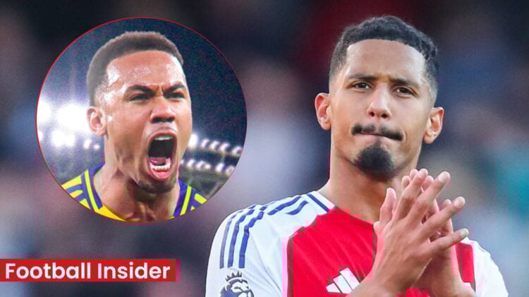Gabriel Magalhaes William Saliba Arsenal
