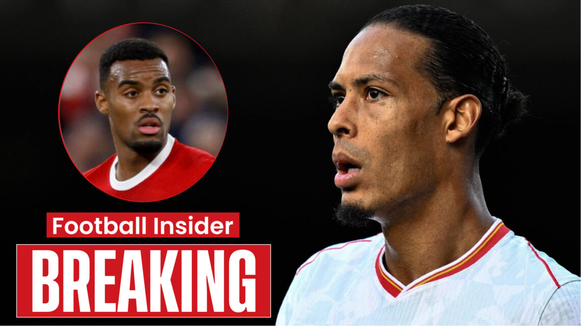 Liverpool players Ryan Gravenberch and Virgil van Dijk