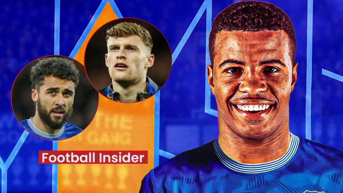 Hamza Igamane, Dominic Calvert-Lewin, Jarrad Branthwaite, Everton