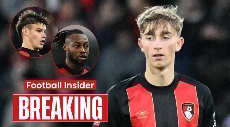 Bournemouth stars Milos Kerkez Dean Huijsen and Antoine Semenyo