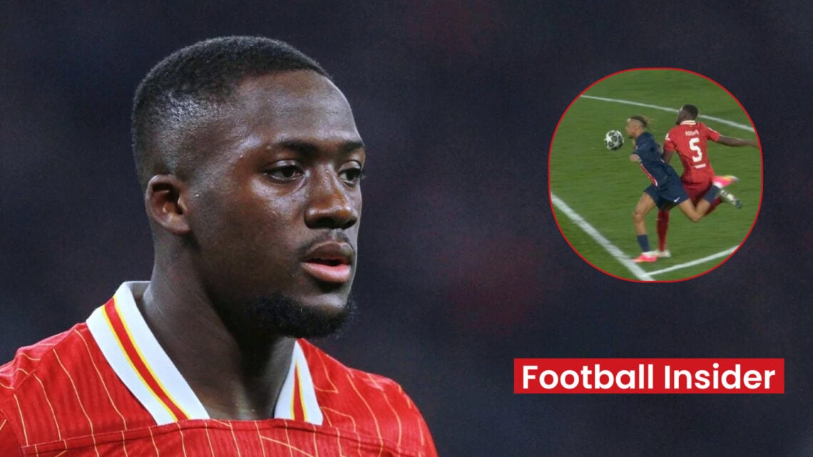 Liverpool centre-back Ibrahima Konate