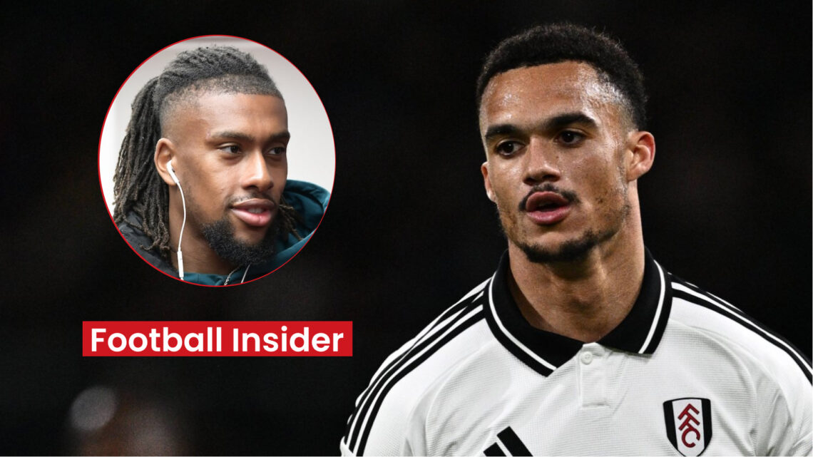Fulham players Antonee Robinson and Alex Iwobi