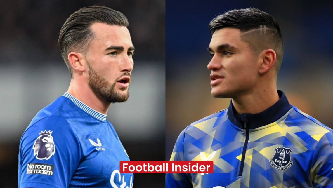 Jack Harrison, Carlos Alcaraz, Everton
