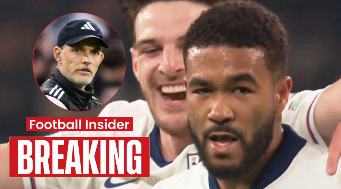 England manager Thomas Tuchel and Chelsea right-back Reece James