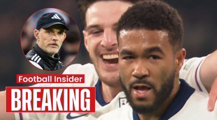 England manager Thomas Tuchel and Chelsea right-back Reece James