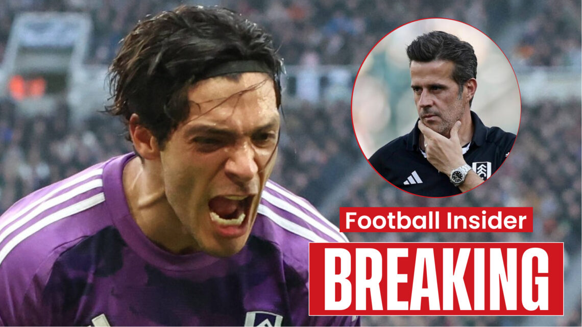 Fulham manager Marco Silva and striker Raul Jimenez