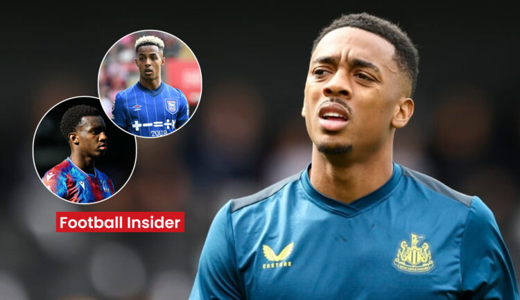 Joe Willock, Eddie Nketiah, Omari Hutchinson, Newcastle