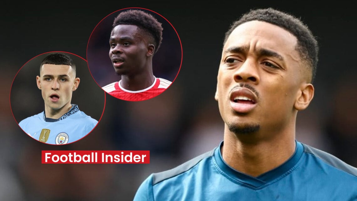 Joe Willock, Phil Foden, Bukayo Saka, Newcastle
