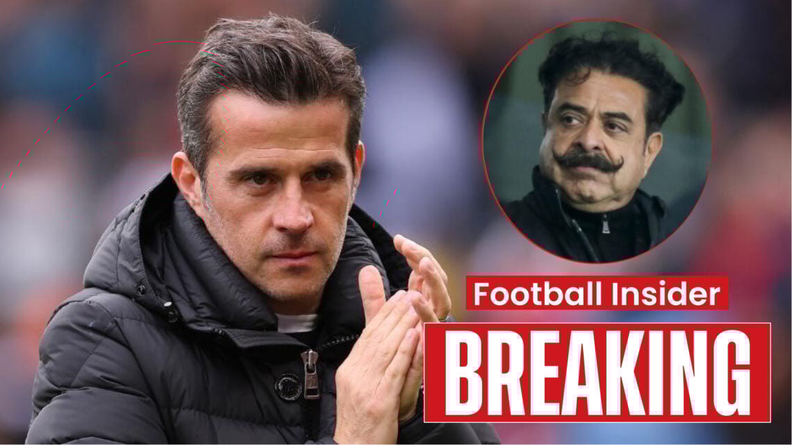 Fulham owner Shahid Khan and manager Marco Silva
