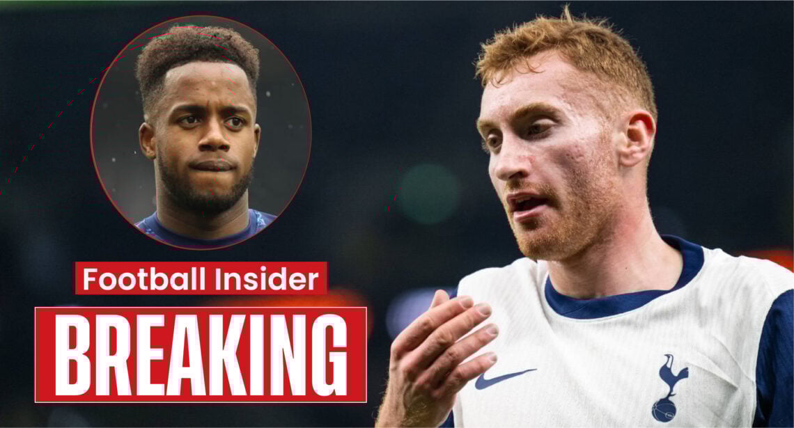 Fulham defender Ryan Sessegnon and Tottenham winger Dejan Kulusevski