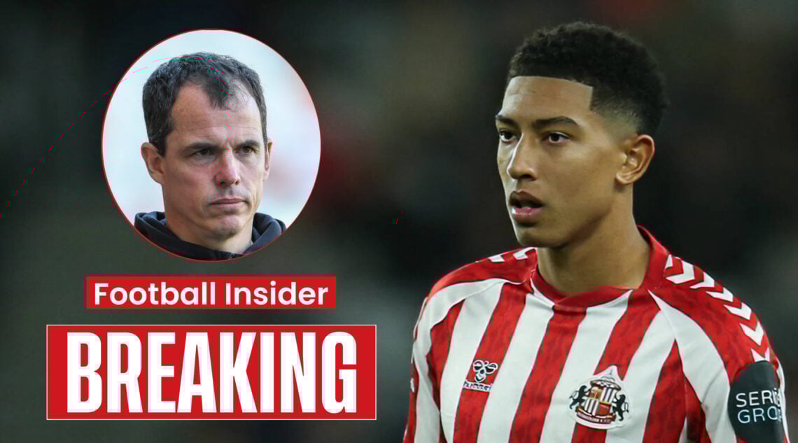 Sunderland manager Regis Le Bris and midfielder Jobe Bellingham
