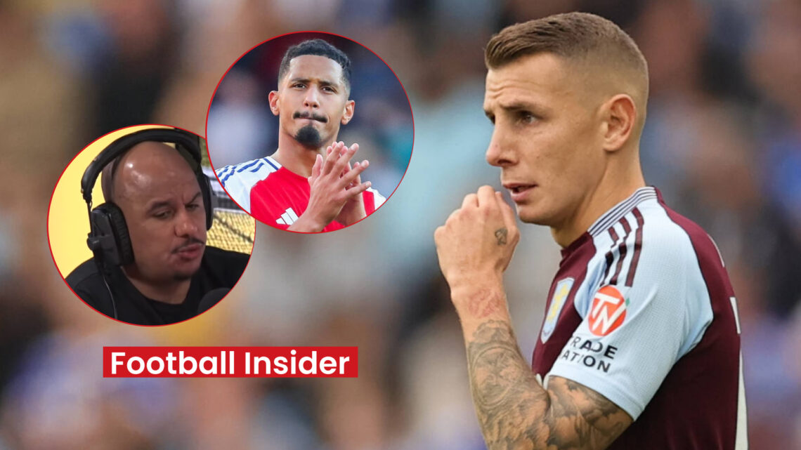 Lucas Digne, William Saliba, Gabby Agbonlahor, Aston Villa