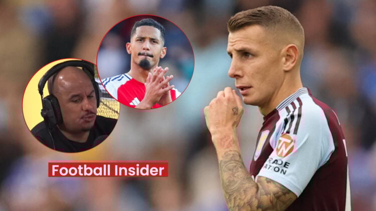 Lucas Digne, William Saliba, Gabby Agbonlahor, Aston Villa