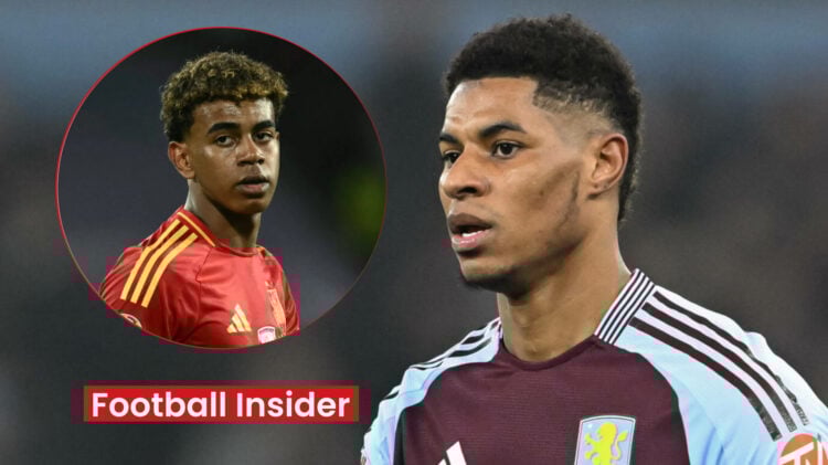 Marcus Rashford Aston Villa Lamin Yamal Barcelona