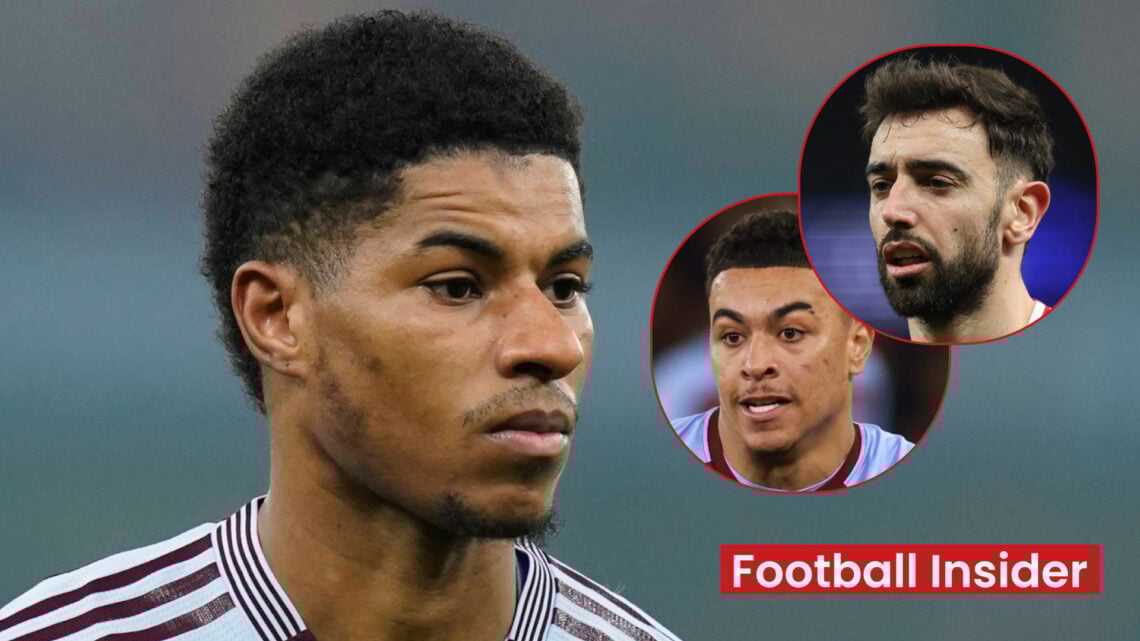 Aston Villa Marcus Rashford