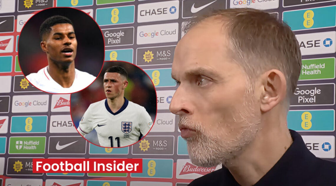 Marcus Rashford Phil Foden Thomas Tuchel England